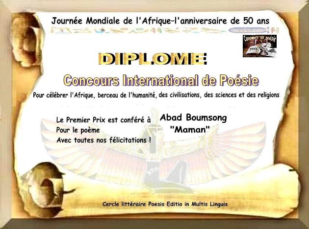 Diplome prix1-Abad Boumsong